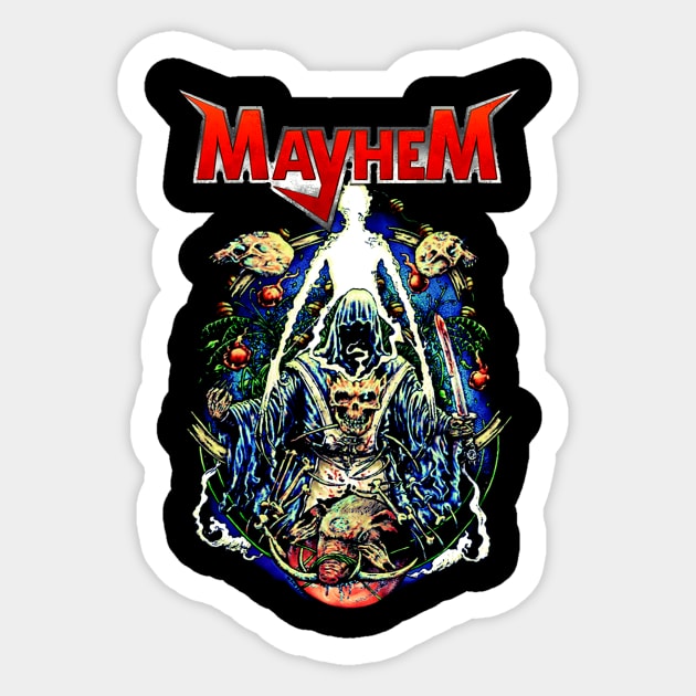 Mayhem Sticker by sabatobd